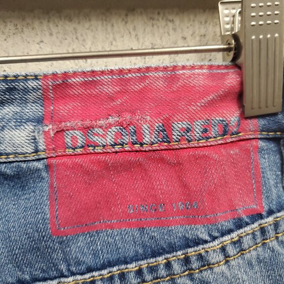 Dsquared2 Denim Jeans Size 38 30" Waist - Picture 3 of 5